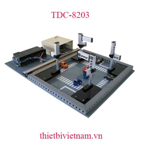 MÔ HÌNH ĐIỀU KHIỂN ĐÈN GIAO THÔNG MODEL TDC-8203