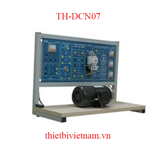 MÔ HÌNH ĐIỀU KHIỂN DỘNG CƠ 3 PHA ROTO DAY QUẤN QUA 3 CẤP ĐIỆN TRỞ TH-DCN07