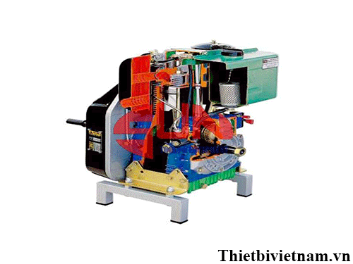 Mô hình động cơ diesel 1 xylanh cắt bổ