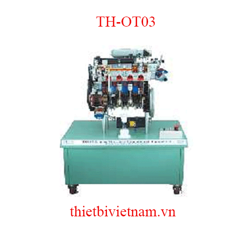 MÔ HÌNH ĐỘNG CƠ PHUN XĂNG ĐIỆN TỬ ĐA ĐIỂM CẮT BỔ TH-OT03