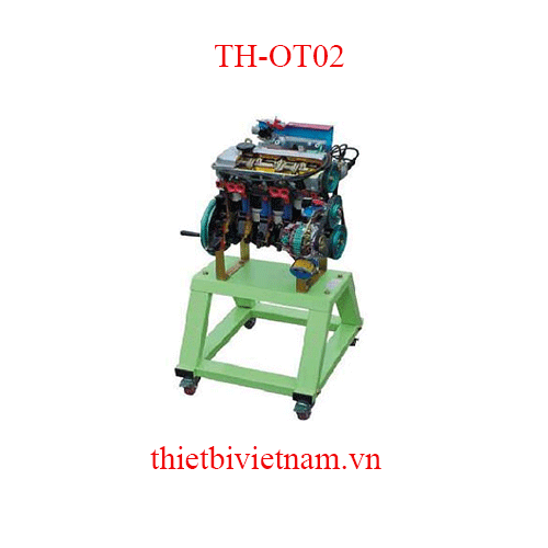 MÔ HÌNH ĐỘNG CƠ PHUN XĂNG ĐIỆN TỬ ĐƠN ĐIỂM CẮT BỔ TH-OT02