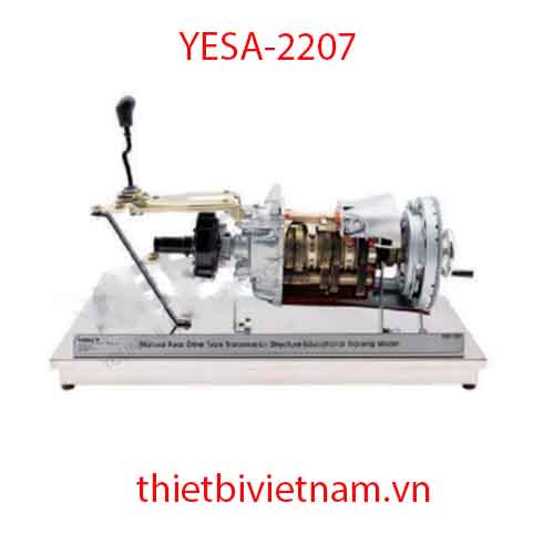 Mô hình giảng dạy hộp số cơ động cơ đặt  trước-truyền động cầu sau (F/R) hãng Yes01 YESA-2207 