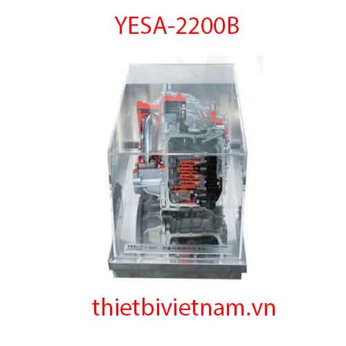 Mô hình giảng dạy hộp số tự động 6 số,  động cơ đặt trước - truyền động cầu  trước (FF) hãng Yes01 YESA-2200B