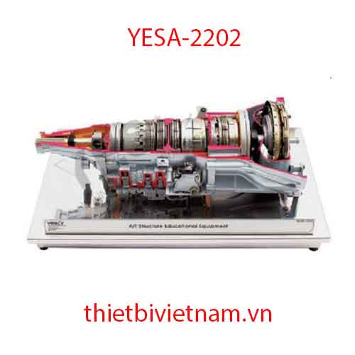 Mô hình giảng dạy hộp số tự động động cơ đặt trước-truyền động cầu sau (FR) hãng Yes01 YESA-2202