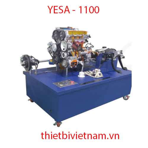 Mô hình giảng dạy truyền động công  suất Ô tô  - Động cơ xăng DOHC hãng Yes01 YESA -1100