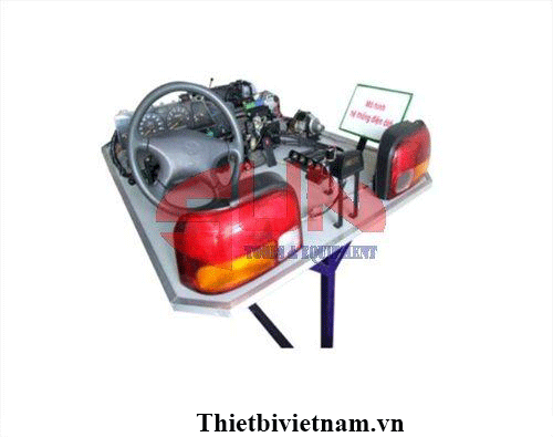 Mô hình hệ thống chiếu sáng trên ôtô