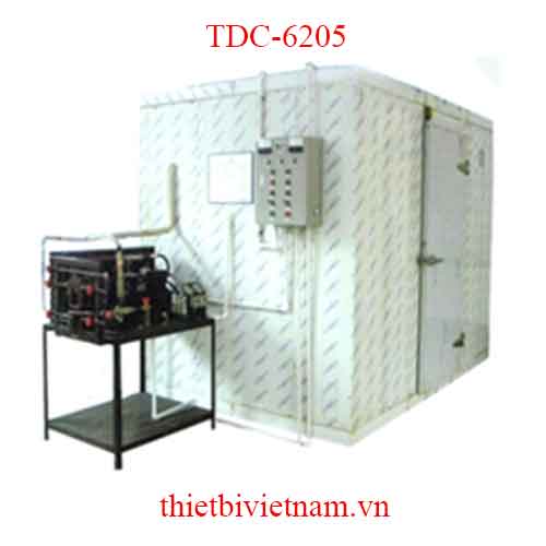 MÔ HÌNH HỆ THỐNG KHO LẠNH CÔNG NGHIỆP MODEL TDC-6205
