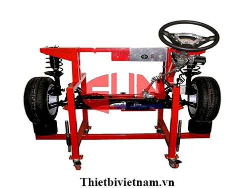 Mô hình hệ thống lái kiểu trục vít - bánh vít