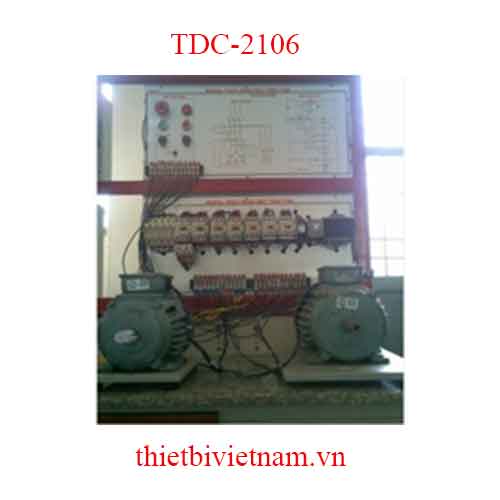 MÔ HÌNH HỆ THỐNG MẠCH ĐIỆN TRÊN MÁY TIỆN MODEL TDC-2106