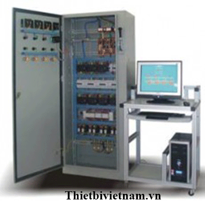 Mô hình hệ thống phân phối điện kết nối máy tính