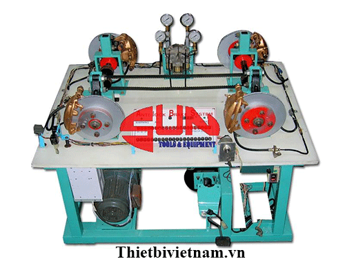 Mô hình hệ thống phanh chống bó cứng ABS