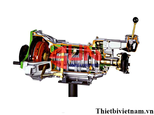 Mô hình hộp số cơ khí cắt bổ