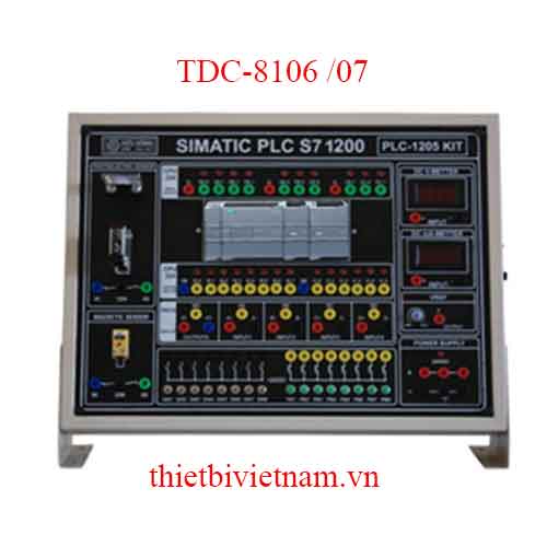 MÔ HÌNH LẬP TRÌNH PLC - S7-1200 SIEMENS MODEL TDC-8106 /07