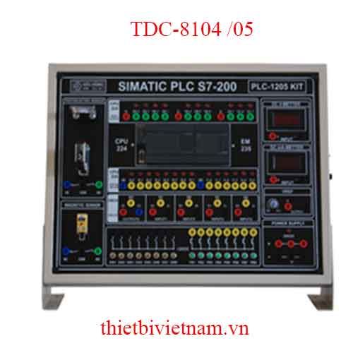 MÔ HÌNH LẬP TRÌNH PLC - S7-200 SIEMENS MODEL TDC-8104 /05