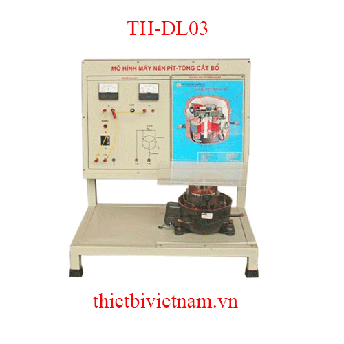 MÔ HÌNH MÁY NÉN PITTONG CẮT BỔ TH-DL03