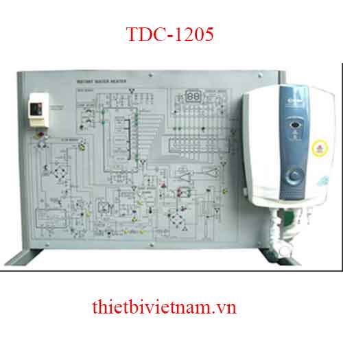 MÔ HÌNH MÁY NƯỚC NÓNG DÀN TRÃI MODEL TDC-1205