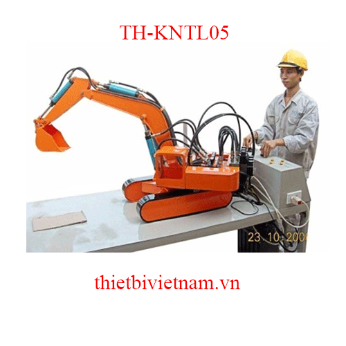 MÔ HÌNH MÁY XÚC ĐIỀU KHIỂN THỦY LỰC TH-KNTL05