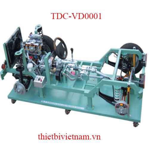 MÔ HÌNH ÔTÔ ĐỘNG CƠ DIESEL TRUYỀN ĐỘNG CẦU SAU RWD) (CẮT BỔ) MODEL TDC-VD0001