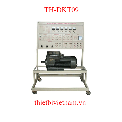 MÔ HÌNH THÍ NGHIỆM VỀ ĐỘNG CƠ ROTO DÂY QUẤN TH-DKT09
