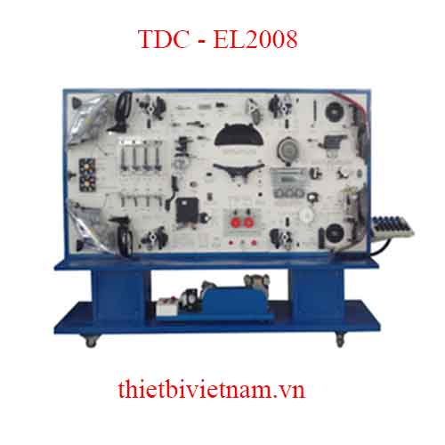 MÔ HÌNH THỰC HÀNH ĐÀO TẠO CHUẨN ĐOÁN, ĐO KIỂM, KHẢO NGHIỆM HỆ THỐNG ĐIỆN TRÊN XE Ô TÔ TOYOTA CAMRY MODEL TDC - EL2008
