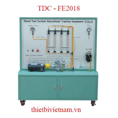 MÔ HÌNH THỰC HÀNH ĐÀO TẠO HỆ THỐNG CUNG CẤP NHIÊN LIỆU SỬ DỤNG BƠM VE MODEL TDC - FE2018