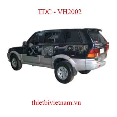 MÔ HÌNH THỰC HÀNH ĐÀO TẠO KỸ NĂNG THỰC HÀNH TỔNG HỢP TỔNG THÀNH Ô TÔ MODEL TDC - VH2002