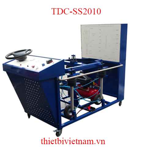MÔ HÌNH THỰC HÀNH ĐÀO TẠO KỸ NĂNG VẬN HÀNH, CHUẨN ĐOÁN HỆ THỐNG TREO KHÍ NÉN ĐIỀU KHIỂN MODEL TDC-SS2010