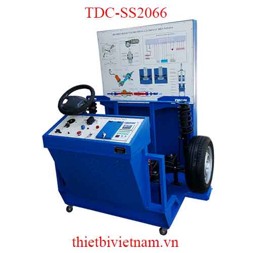 MÔ HÌNH THỰC HÀNH ĐÀO TẠO KỸ NĂNG VẬN HÀNH, CHUẨN ĐOÁN HỆ THỐNG TREO LÒ XO TRỤ MODEL TDC-SS2066