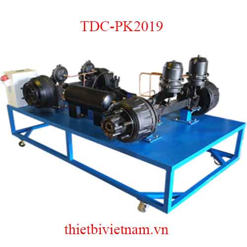 MÔ HÌNH THỰC HÀNH ĐÀO TẠO VẬN HÀNH CHẨN ĐOÁN HỆ THỐNG PHANH KHÍ NÉN MODEL TDC-PK2019