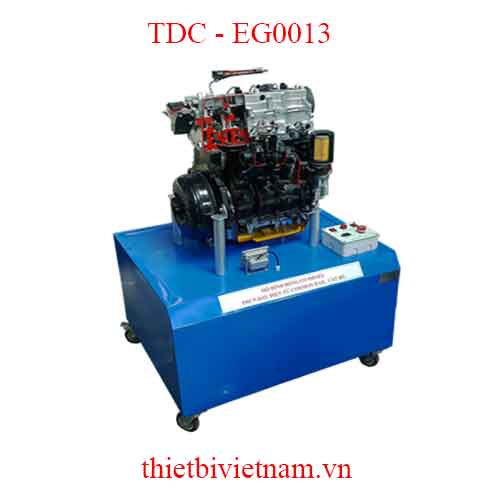 MÔ HÌNH THỰC HÀNH ĐỘNG CƠ DIESEL 4 XY LANH COMMON RAIL (CDI) CẮT BỔ MODEL TDC - EG0013