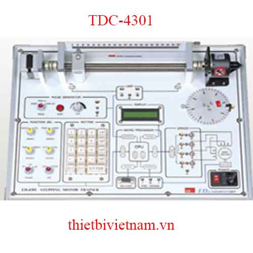 MÔ HÌNH THỰC HÀNH THÍ NGHIỆM ĐỘNG CƠ BƯỚC MODEL TDC-4301