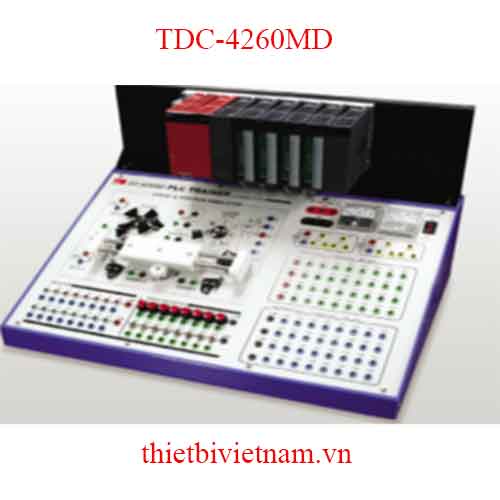 MÔ HÌNH THỰC HÀNH THÍ NGHIỆM PLC KIỂU NHỎ ĐỂ BÀN MODEL TDC-4260MD