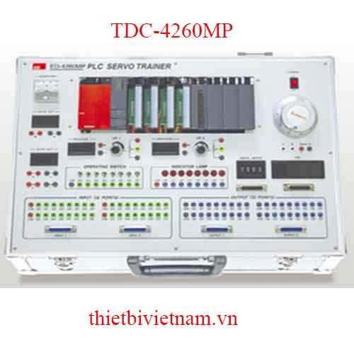 MÔ HÌNH THỰC HÀNH THÍ NGHIỆM PLC MITSUBISHI XÁCH TAY MODEL TDC-4260MP