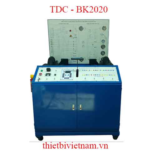 MÔ HÌNH THỰC HÀNH THIẾT BỊ ĐÀO TẠO HỆ THỐNG PHANH ABS (LOẠI 4 BÁNH) MODEL TDC - BK2020