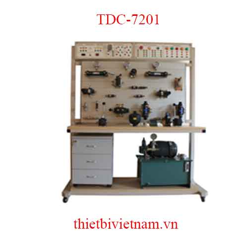 MÔ HÌNH THỰC HÀNH THỦY LỰC ĐIỆN THỦY LỰC CĂN BẢN MODEL TDC-7201