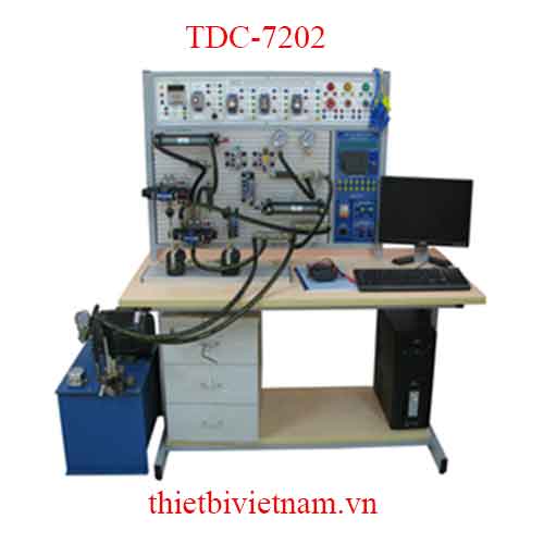 MÔ HÌNH THỰC HÀNH THỦY LỰC ĐIỆN THỦY LỰC NÂNG CAO MODEL TDC-7202