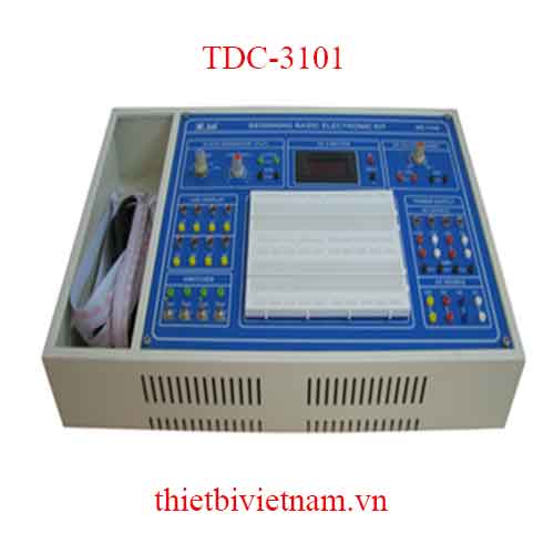 MÔ HÌNH THỰC HÀNH VỀ ĐIỆN TỬ CƠ BẢN MODEL TDC-3101