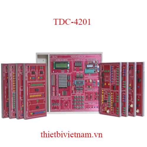 MÔ HÌNH THỰC TẬP VI ĐIỀU KHIỂN 89S52 MODEL TDC-4201