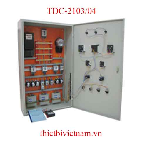 MÔ HÌNH TỦ ĐIỆN ĐIỂU KHIỂN CƠ BẢN / NÂNG CAO MODEL TDC-2103/04