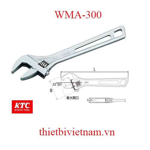 Mỏ lết 12 inch hãng KTC WMA-300