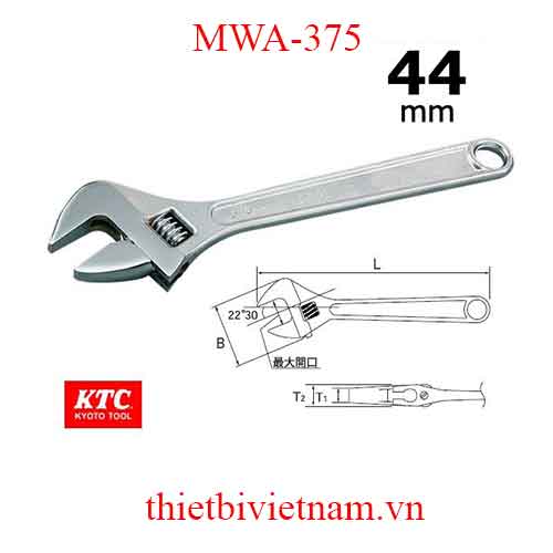 Mỏ lết 375 hãng KTC MWA-375