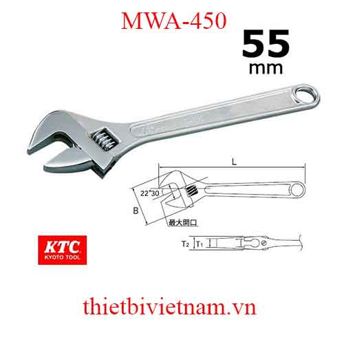Mỏ lết 450 hãng KTC MWA-450