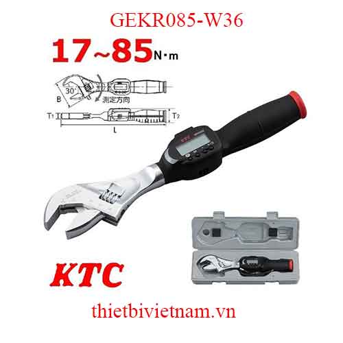 Mỏ lết lực loại pin sạc KTC GEKR085-W36