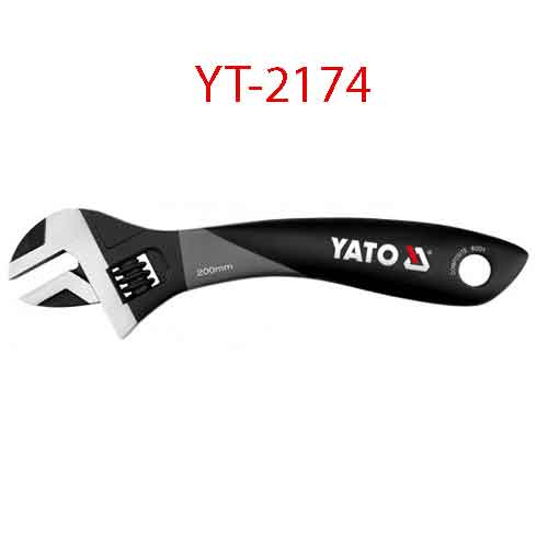 Mỏ lết tay cong 220mm YATO YT-2174