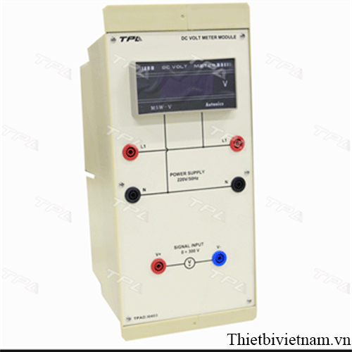 Module đào tạo đồng hồ đo điện áp một chiều TPAD.I0403