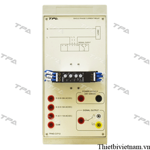 Module đào tạo rơ le dòng điện (1 pha) TPAD.C3712