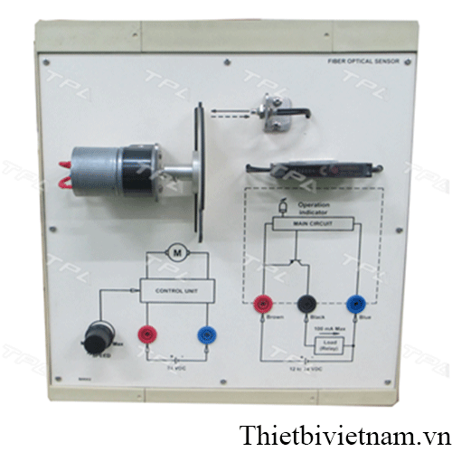 Module thí nghiệm cảm biến cáp quang TPAD.S0602