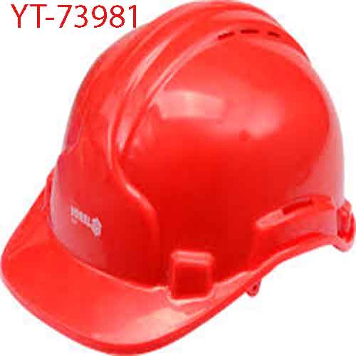 Mũ bảo hộ lau động màu đỏ Yato YT-73981