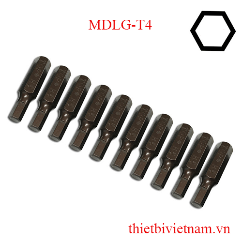 Mũi đóng lục giác 4 mm TOP MDLG-T4