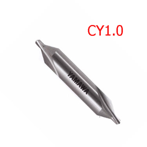 Mũi khoan tâm 60° độ xoắn thấp yamawa CY1.0
